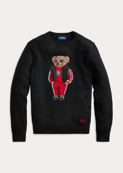 Sueter Polo Ralph Lauren Hombre Negros - Lunar New Year Bear - SMZRL2560